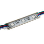 GloboStar® 73706 20 Τεμάχια x LED Modules 3 x SMD 5050 0.8W 50lm DC 12V - Αδιάβροχο IP66 - RGB - 2 Χρόνια Εγγύηση - Image 2