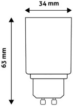 Entac Αντάπτορας Ντουί από GU10 σε E27 - Image 2