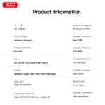 XO CX042 Ασύρματος Μαγνητικός Φορτιστής με Μπλε LED Φως Φόρτισης 15W - Image 10