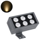 GLOBOSTAR® FLOODDANY 90375 Προβολέας Σποτ Wall Washer LED 24W 2640lm 5° DC 24V Αδιάβροχο IP65 Θερμό Λευκό 2700K Dimmable - CREE XPE Chip - Γκρι Ανθρακί - Μ16 x Π9.5 x Υ7.5cm - 3 Χρόνια Εγγύηση - Image 2