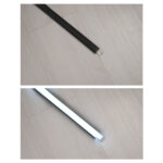 GloboStar® SURFACE-PROFILE 70810-2M Προφίλ Αλουμινίου - Βάση & Ψύκτρα Ταινίας LED με Μαύρο Φιμέ Κάλυμμα - Επιφανειακή Χρήση - Πατητό Κάλυμμα - Μαύρο - 2 Μέτρα - Πακέτο 5 Τεμαχίων - Μ200 x Π2.4 x Υ1.1cm - Image 4