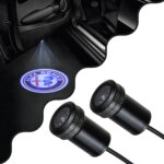 GloboStar® 81601 ALFA ROMEO Ghost Car Brand Logo Projector - Προτζέκτορας Προβολής Μάρκας Αυτοκινήτου LED CREE XHP35 3W 240lm 120° DC 12V IP20 Ψυχρό Λευκό 6000K - Image 2