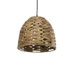 GLOBOSTAR® MEKA 204-0165 Boho Κρεμαστό Φωτιστικό Οροφής με Ντουί 1 x E27 AC 220-240V IP20 - Μπεζ - Μ30 x Π30 x Υ28cm - Image 2