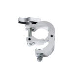 GLOBOSTAR® CLAMPS 51185 Stage Hook Γάντζος Αλουμινίου Ύψηλης Αντοχής για Κρέμαση, Στήριξη & Τοποθέτηση Προϊόντων Stage σε Τράσες Αδιάβροχο IP65 - Νίκελ Βούρτσας - Μ17 x Π12 x Υ3cm - Image 2