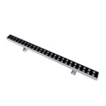 GLOBOSTAR® WASHERMOZA 90163 Μπάρα Φωτισμού Wall Washer LED 48W 4080lm 10-30° DC 24V Αδιάβροχο IP66 Πολύχρωμο RGB Dimmable - Bridgelux SMD Chip - Γκρι Ανθρακί - Μ100 x Π8.5 x Υ4cm - 3 Χρόνια Εγγύηση - Image 2