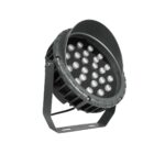 GLOBOSTAR® TREEVINA 90359 Φωτιστικό Σποτ με Αντιθαμβωτική Γρίλια για Φυτά - Δέντρα με Βάση Κήπου / Καρφωτό LED 24W 2040lm 10° DC 24V Αδιάβροχο IP65 Ultra Θερμό Λευκό 2200K Dimmable - Bridgelux SMD Chip - Γκρι Ανθρακί - Μ21.5 x Π18.3 x Υ14cm - 3 Χρόνια Εγγύηση - Image 2