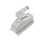 GloboStar® CLOSET 79640 Φωτιστικό Ντουλάπας LED για Μεντεσέ με Διακόπτη On/Off Κουμπωτό με Μπαταρία(Δεν συμπεριλαμβάνεται) - Ψυχρό Λευκό 6000K - Μ7 x Π4 x Υ2.5cm - Image 2