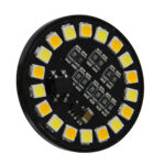 GLOBOSTAR® G4BACK 76111 Λάμπα G4 LED 5W 600lm 120° DC 12V IP20 Ρυθμιζόμενο Λευκό CCT με On/Off 2700K/4500K/6000K - Sanan SMD Chip - Back Pin - Μ3.2 x Π3.2 x Υ0.7cm - 2 Χρόνια Εγγύηση - Image 2
