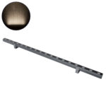 GLOBOSTAR® WASHERPANDA 90580 Μπάρα Φωτισμού Wall Washer LED 18W 2070lm 15° DC 24V Αδιάβροχο IP67 Φυσικό Λευκό 4500K Dimmable - Bridgelux SMD Chip - Γκρι Ανθρακί - Μ100 x Π4 x Υ3.5cm - 3 Χρόνια Εγγύηση - Image 2