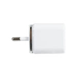 GLOBOSTAR® CHARGER 79701 Πολυφορτιστής Πρίζας DC 5V με 1 x USB-A 1.0 & 1 x USB-A 2.1 για IPad 15W 3.1A AC 220-240V IP20 - Λευκό - Μ5.2 x Π3 x Υ3cm - Image 5
