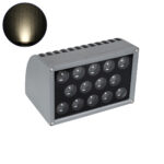 GloboStar® FLOOD-DENA 90488 Επιτοίχιος Προβολέας Wall Washer για Φωτισμό Κτιρίων - Απλίκα & Δαπέδου LED 30W 2850lm 5° DC 24V Αδιάβροχο IP67 Μ18.5 x Π13 x Υ12cm Φυσικό Λευκό 4500K - Γκρι Ανθρακί - 3 Years Warranty - Image 2