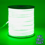 GLOBOSTAR® NEOTUBE 70594 Ταινία Neon Flex LED 12W/m 600lm/m 360° DC 220-240V Αδιάβροχο IP65 120 x SMD2835 Chip/m Πράσινο Dimmable - Sanan SMD Chip - Μ100 x Π1.3 x Υ1.3cm - 3 Χρόνια Εγγύηση - Image 2