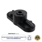 GloboStar® 2L-EUROTRACK 60911 Αντάπτορας Κρέμασης Φωτιστικού - Μονοφασικός 2 Καλωδίων για όλες τις Ράγες EUROTRACK AC 220-240V IP20 Μ10 x Π4 x Υ3.2cm - EUROTRACK® System 1L+1N - Θερμοπλαστικό - Μαύρο - 5 Χρόνια Εγγύηση - Image 2