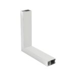 GLOBOSTAR® ALP-CORNER-SIDE90 LUMILINE 61766 Επιφανειακό / Κρεμαστό Προφίλ Αλουμινίου Γωνία με Λευκό Γαλακτερό Πατητό Κάλυμμα για Ταινίες LED IP20 - Λευκό Ματ - Μ30 x Π3.5 x Υ7cm - Image 2