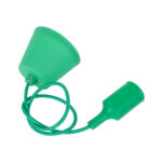 GLOBOSTAR® CABLITO 61556 Μοντέρνο Κρεμαστό Φωτιστικό Οροφής με Ντουί 1 x E27 AC 220-240V IP20 - Πράσινο - Μ4 x Π4 x Υ110cm - Image 5