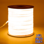 GLOBOSTAR® NEOTUBE 70596 Ταινία Neon Flex LED 12W/m 720lm/m 360° DC 220-240V Αδιάβροχο IP65 120 x SMD2835 Chip/m Ultra Θερμό Λευκό 2200K Dimmable - Sanan SMD Chip - Μ100 x Π1.3 x Υ1.3cm - 3 Χρόνια Εγγύηση - Image 2