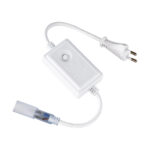 GLOBOSTAR® LIGHTUBE-B 70648 Controller 2A 460W AC 220-240V σε DC 220-240V για έως 100 Μέτρα Φωτοσωλήνα LED Αδιάβροχο IP44 - Λευκό - Μ44 x Π5 x Υ2.7cm - 2 Χρόνια Εγγύηση - Image 2