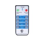 GLOBOSTAR® SMARTGROUP-REM 61703 Ασύρματο Χειριστήριο IR για όλα τα Φωτιστικά Τεχνολογίας Smart Group Linkable Control System 2.4Ghz DC 3V CR 2032 IP20 Γκρι με Μαύρο Πλαστικό ABS - Μ9 x Π4 x Υ1.5cm - 5 Χρόνια Εγγύηση - Image 2
