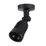 GloboStar® GRASEDO 61615 Βάση Κήπου με Ντουί E27 για Λάμπα Σποτ PAR38 - Αδιάβροχη IP67 - Υψηλής Αντοχής ABS - VDE Certified - Φ9.5 x Υ22cm - Μαύρο - 5 Years Warranty - Image 2