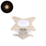 GLOBOSTAR® WALLLIGHT-CINA 90658 Μοντέρνο Φωτιστικό Τοίχου - Απλίκα LED 10W 1100lm 10° AC 220-240V Αδιάβροχο IP65 Θερμό Λευκό 2700K - CREE COB Chip & TÜV SÜD Driver - Μπεζ - Μ18.5 x Π18.5 x Υ8.5cm - 3 Χρόνια Εγγύηση - Image 2