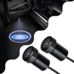 GloboStar® 81611 LAND ROVER Ghost Car Brand Logo Projector - Προτζέκτορας Προβολής Μάρκας Αυτοκινήτου LED CREE XHP35 3W 240lm 120° DC 12V IP20 Ψυχρό Λευκό 6000K - Image 2