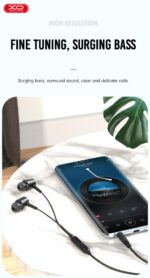 XO EP57 in-ear 3.5mm Handsfree Μαύρο - Image 2