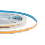 GLOBOSTAR® BEE 70362 Ταινία LED 8W/m 640lm/m 120° DC 24V IP20 320 x COB Chip/m Ultra Θερμό Λευκό 2200K Dimmable - Sanan COB Chip - Μ500 x Π0.8 x Υ0.2cm - Ρολό 5 Μέτρων - 5 Χρόνια Εγγύηση - Image 2