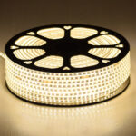 GLOBOSTAR® EPISLIM 70502 Ταινία LED 12W/m 1080lm/m 120° DC 220-240V Αδιάβροχη IP65 96 x SMD2835 Chip/m Θερμό Λευκό 2700K Dimmable - Epistar SMD Chip - Μ100 x Π1 x Υ0.5cm - 3 Χρόνια Εγγύηση - Image 2
