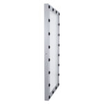 GloboStar® MAKEUP MIRROR-160x80-3 Μοντέρνος Καθρέπτης Μακιγιάζ με Πλαίσιο Φυσικού Ξύλου με Διακόπτη On/Off 20 x E27 AC220-240V - Μ80 x Π7 x Υ160cm - Γκρι Τσιμέντου - Image 6