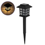 GLOBOSTAR® SOLARVERDE 71524 Διακοσμητικό Φωτιστικό Κήπου LED 1W 40lm 180° DC 5V με Φωτοβολταϊκό Panel 5V 0.1W & Επαναφορτιζόμενη Μπαταρία Li-ion 3.2V 300mAh Αδιάβροχο IP65 Θερμό Λευκό 2700K - Μ8.5 x Π8.5 x Υ23.5cm - 2 Χρόνια Εγγύηση - Image 2