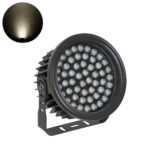 GLOBOSTAR® FLOODNEVA 90399 Προβολέας Σποτ Wall Washer LED 54W 5130lm 30° DC 24V Αδιάβροχο IP65 Φυσικό Λευκό 4500K Dimmable - Bridgelux SMD Chip - Μαύρο - Μ24.5 x Π24.5 x Υ14.7cm - 3 Χρόνια Εγγύηση - Image 2