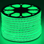 GLOBOSTAR® EPIWIDE 70515 Ταινία LED 24W/m 1560lm/m 120° DC 220-240V Αδιάβροχη IP65 180 x SMD2835 Chip/m Πράσινο Dimmable - Epistar SMD Chip - M100 x Π1.6 x Υ0.7cm - 3 Χρόνια Εγγύηση - Image 2