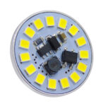 GLOBOSTAR® G4BACK 76107 Λάμπα G4 LED 3W 360lm 120° DC 12-24V IP20 Ψυχρό Λευκό 6000K Dimmable - Sanan SMD Chip - Back Pin - Μ2.9 x Π2.9 x Υ0.8cm - 2 Χρόνια Εγγύηση - Image 2