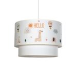 GLOBOSTAR® BALLOON 204-0004 Παιδικό Κρεμαστό Φωτιστικό Οροφής με Ντουί 1 x E27 AC 220-240V IP20 - Πολύχρωμο - Μ30 x Π30 x Υ24cm - Image 2