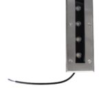 GLOBOSTAR® UNDERGROUND-REMVI 90194-Y Χωνευτή Μπάρα Φωτισμού Wall Washer LED 18W 1890lm 10° DC 24V Αδιάβροχο IP68 Ultra Θερμό Λευκό 2200K Dimmable - Bridgelux SMD Chip - Ανοξείδωτο Ατσάλι SS316 - Μ100 x Π9 x Υ7.2cm / Q98.2 x 7.6cm - 3 Χρόνια Εγγύηση - Image 3