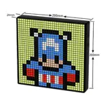 GLOBOSTAR® MATRIX GLB-106-0018 Κυλιόμενη Ψηφιακή Επιγραφή 20x20cm P5.7 32x32 Pixel LED 10W AC 220-240V IP20 Πολύχρωμο RGB - Bluetooth Control μέσω iPIXEL APP - Μ20 x Π2.6 x Υ20cm - 2 Χρόνια Εγγύηση - Image 2