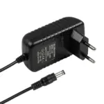 GLOBOSTAR® VOLTIX GLB-107-0002 Τροφοδοτικό/Μετασχηματιστής Class II SELV 24W 2A AC 220-240V σε DC 12V IP20 - Μαύρο Ματ - Μ8 x Π4.2 x Υ2.8cm - 3 Χρόνια Εγγύηση - Image 3
