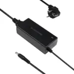 GLOBOSTAR® VOLTIX GLB-107-0003 Τροφοδοτικό/Μετασχηματιστής Class II SELV 60W 5A AC 220-240V σε DC 12V IP20 - Μαύρο Ματ - Μ11.5 x Π5 x Υ3.2cm - 3 Χρόνια Εγγύηση - Image 2