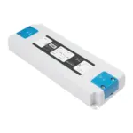 GLOBOSTAR® PLUX GLB-107-0011 Τροφοδοτικό/Μετασχηματιστής Class II SELV 60W 5A AC 220-240V σε DC 12V IP20 - Λευκό Ματ - Μ18.5 x Π6.4 x Υ2.2cm - 3 Χρόνια Εγγύηση - Image 2