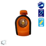 Mini Φορητός Φακός PEN COB LED Πορτοκαλί Χρώμα GloboStar 07011 - Image 4