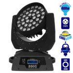 Κινούμενη Ρομποτική Κεφαλή Artemis ZOOM WASH PRO 10°-60° 36*10 Watt CREE LED RGBW 360W 230V DMX512 GloboStar 51116 - Image 4