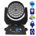 Κινούμενη Ρομποτική Κεφαλή Artemis ZOOM WASH PRO 10°-60° 36*10 Watt CREE LED RGBW 360W 230V DMX512 GloboStar 51116 - Image 3