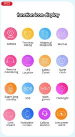 XO H100 Παιδικό Smartwatch 2G Μπλε - Image 3