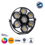 HEXA® HALO 51195 Stage Φωτιστικό Ειδικών Εφέ Digital Matrix Pixel & Blinder LED 434W 120° AC 220-240V IP20 7 x 50W COB Chip & 168 x 0.5W SMD5050 Chip Ultra Θερμό Λευκό 2200K & Πολύχρωμο RGB Dimmable DMX512 Protocol - Μ50 x Π10.5 x Υ47cm - 2 Χρόνια Εγγύηση