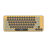 XO KB-12 Ασύρματο Πληκτρολόγιο Bluetooth Tri-Colour Πορτοκαλί - Image 2