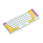 XO KB-12 Ασύρματο Πληκτρολόγιο Bluetooth Tri-Colour Πράσινο - Image 3