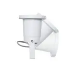 kelvo® GARDELINI KLV-101-0003-V2 Φωτιστικό Σποτ Τοίχου με Βάση για Λάμπα MR16 με Ντουί GU10 AC 220-240V Αδιάβροχο IP65 -  Λευκό Ματ - Μ10 x Π10 x Υ30cm - Image 4