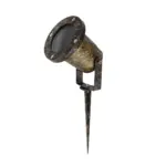 kelvo® GARDELINI KLV-101-0005 Φωτιστικό Σποτ Κήπου για Φυτά & Δέντρα με Καρφωτή Βάση για Λάμπα MR16 με Ντουί GU10 AC 220-240V Αδιάβροχο IP65 - Χρυσό Εφέ Σκουριάς Ματ - Μ10 x Π10 x Υ30cm - Image 3