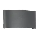kelvo® SIXOAD KLV-101-0007 Φωτιστικό Τοίχου / Απλίκα LED 18W 1800lm 30° AC 220-240V Αδιάβροχο IP65 Θερμό Λευκό 2700K - CREE XPE Chip & TÜV SÜD Driver - Γκρι Ανθρακί Ματ - Μ17 x Π4 x Υ8cm - 5 Χρόνια Εγγύηση - Image 3