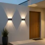kelvo® SIXOAD KLV-101-0009 Φωτιστικό Τοίχου / Απλίκα LED 18W 1980lm 30° AC 220-240V Αδιάβροχο IP65 Φυσικό Λευκό 4500K - CREE XPE Chip & TÜV SÜD Driver - Μαύρο Ματ - Μ17 x Π4 x Υ8cm - 5 Χρόνια Εγγύηση